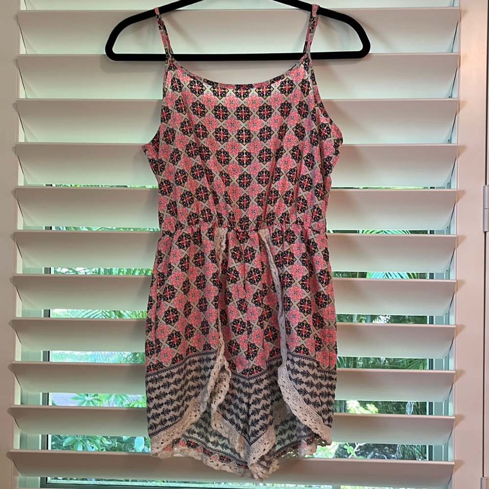Romper With Lace